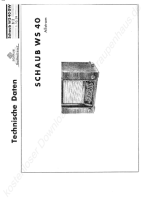 ITT WS-40-GW-Su - Manual 